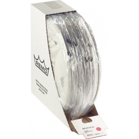 BE-0112-00-10P - Peau Emperor sablée 12" pour tom ou caisse claire, boîte de 10