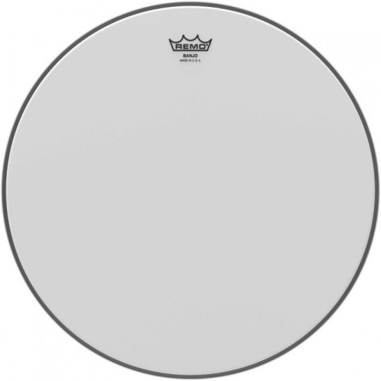 BJ-1102-H1 - Peau de Banjo dessus Sablée 11 1/8" - "collet Haut"