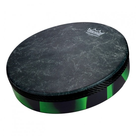 HD-8610-41 - Tambour sur cadre 2 x 10" green and clean