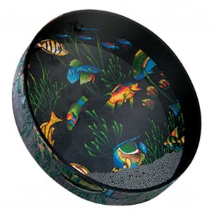ET-0216-10 - 2.5X16" Ocean Drum - Fish