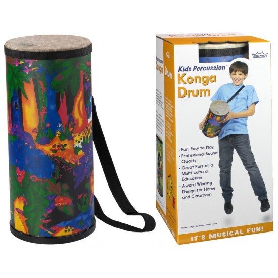 KD-1506-01 - 6X15" Kids Conga-Rain Forest
