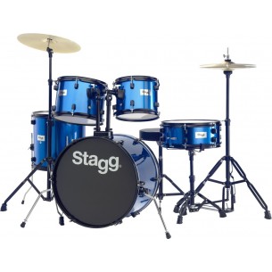 TIM120B BL - Batterie 20" Standard, 5 fûts en tilleul (6-plis) + hardware & cymbales