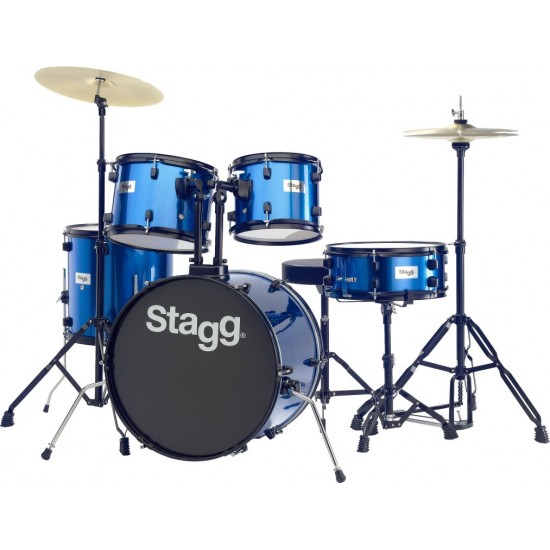 TIM120B BL - 5Pc Drset.20"+Hw/Cym/Throne-Bl