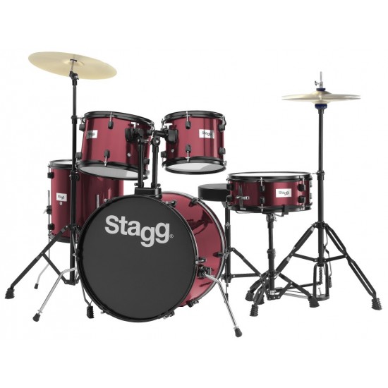 TIM120B WR - 5Pc Drset.20"+Hw/Cym/Throne-Wr