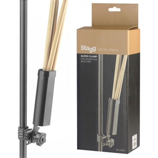 SCL-DSH2 - Porte-baguettes, plusieurs paires, avec pince