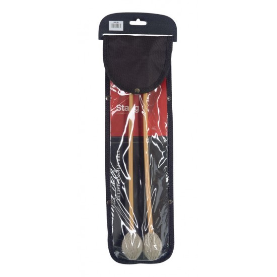 SMV-RS - Paire de mailloches en rotin pour Vibraphone - Soft
