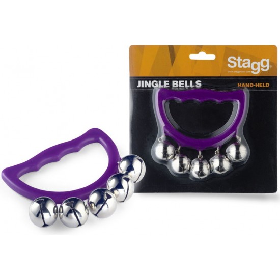 SHB5 PP - Plastic Hand Bell With 5 Bells