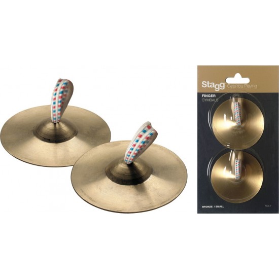 FCY-7 - Paire de crotales en bronze