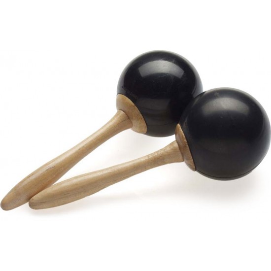 MRF-26BK - Maracas,Fiber,Tradition,Black