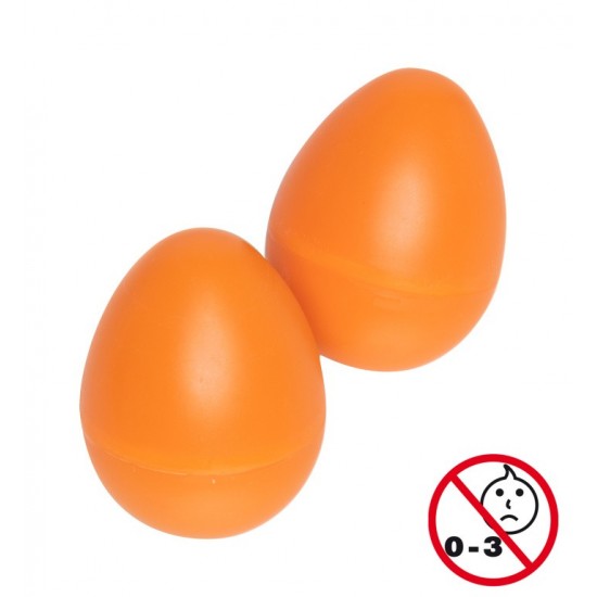 EGG-2 OR - Paire de Egg Shakers en plastique