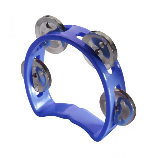 TAB-MINI/BL - Cutaway Tambourine 4Jing Blue