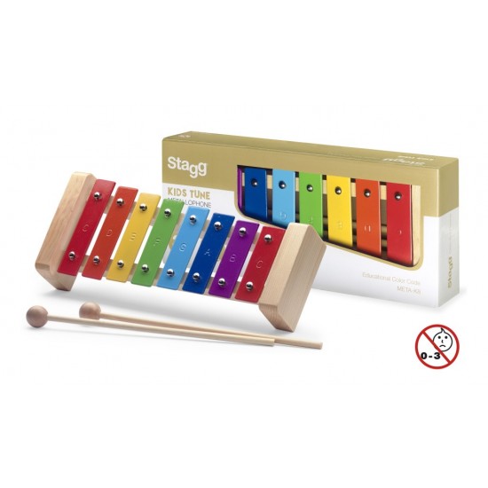 META-K8 RB - Metallophone 8 Rainbow Keys