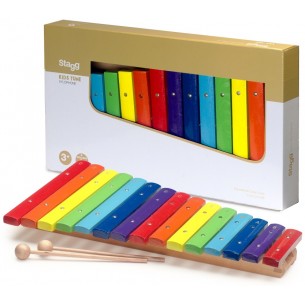 XYLO-J15 RB - Xylophone 15Keys Rainbow Color