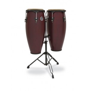 LP646NY-AW - Set de Congas 10" et 11" CITY avec stand double