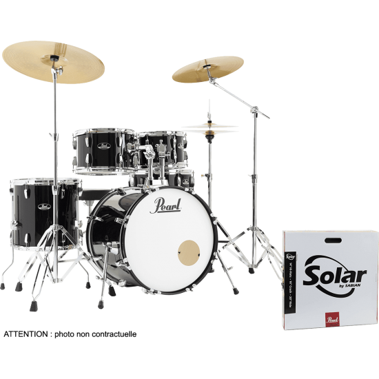 RSS505BCC-31 - Batterie Roadshow 4F fusion 20" + B-50 + Ride 20" Solar Jet Black