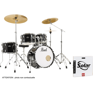 RSS585BCC-31 - Batterie Roadshow 4F junior 18" + B-50 + Ride 20" Solar Jet Black