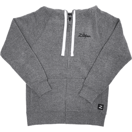 Veste à capuche grise L