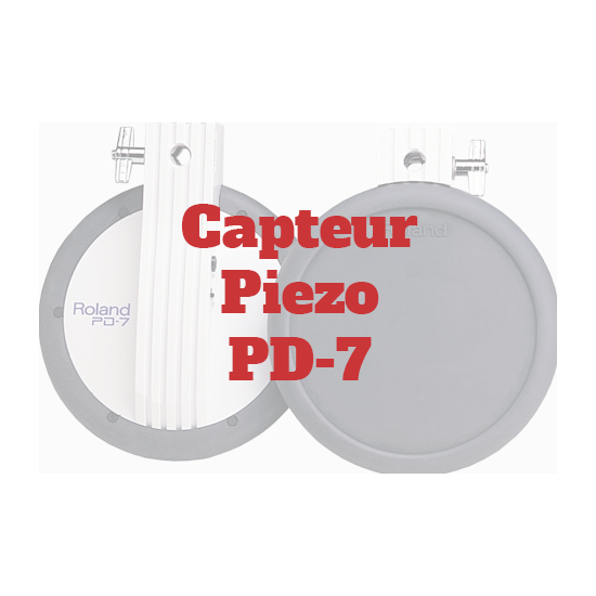 C6600017 - Surface de frappe caoutchouc pour KD-8 Roland