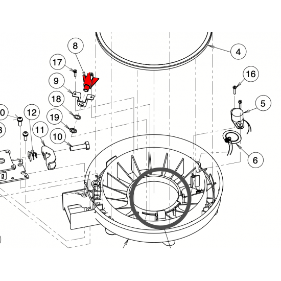 72562656 - JACK BOARD ASSY - Prise jack pour pad PDX-8