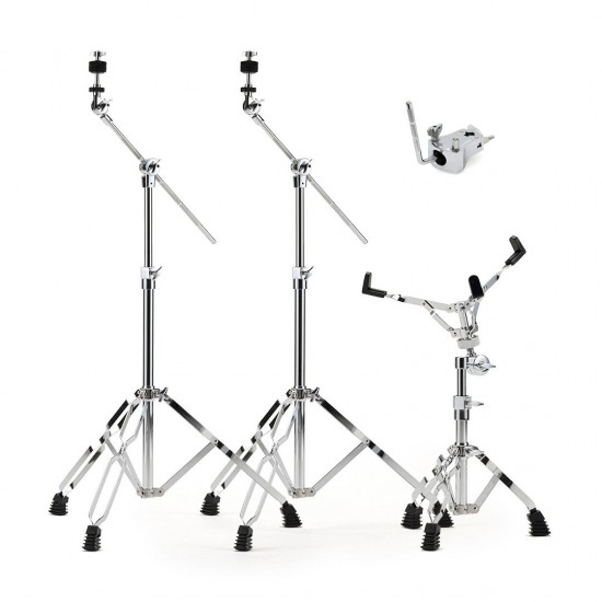 EFD-BOX3 - Pack 2 pieds perche cs5 + stand caisse claire cc5
