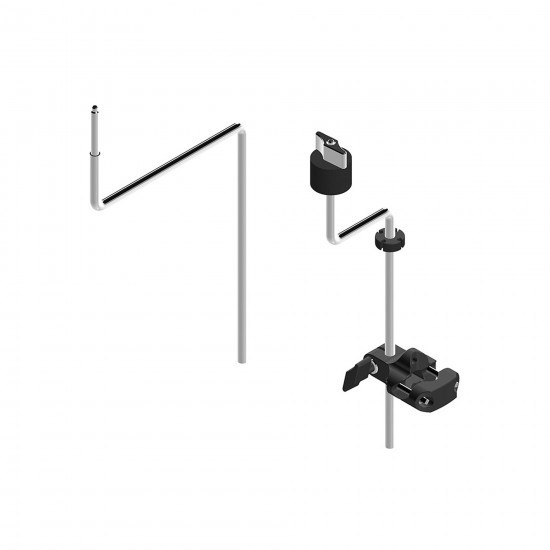 EFD-SCM5 - Support cymbale 2 tiges (longue et courte) avec clamp