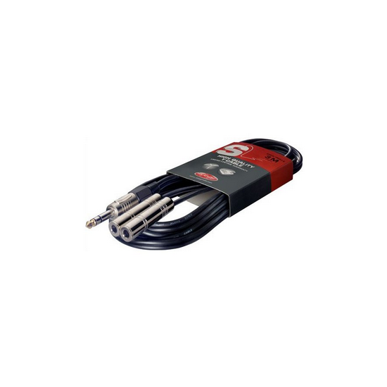 SYC3/PS2J E CABLE Y JACK STEREO/2 X JACK FEMELLE - 3 m