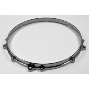 MDH14-8FBN - Cercle moulé Star Cast pour fût 14" - 8 trous - Black nickel