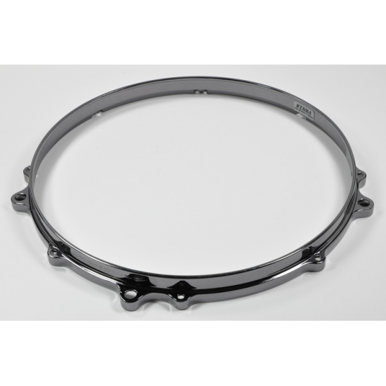 MDH14-8FBN - Cercle moulé Star Cast pour fût 14" - 8 trous - Black nickel