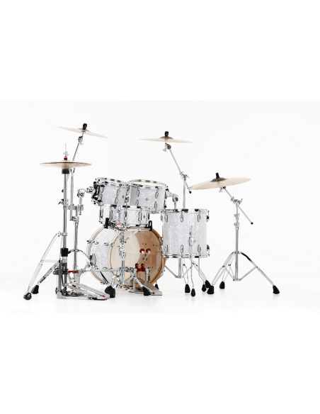 PPV PMX904XPC-448 - Fusion 20" 4 fûts - White Marine Pearl