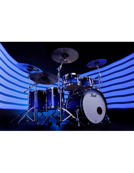 PPV MM6C924XSPLC-858 - Rock 22" 4 fûts - GyroLock-L Custom Kobalt Blue Fade Metallic