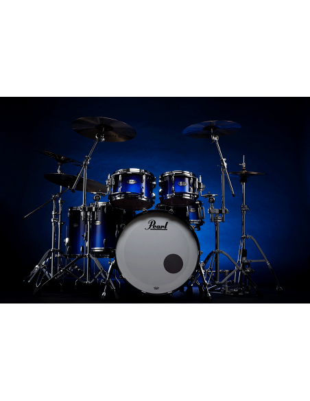 PPV MM6C924XSPLC-858 - Rock 22" 4 fûts - GyroLock-L Custom Kobalt Blue Fade Metallic