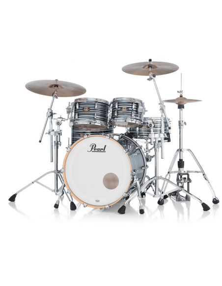 PPV MMGC924XSPLC-855 - Rock 22" 4 fûts - Custom GyroLock-L Black Oyster Swirl