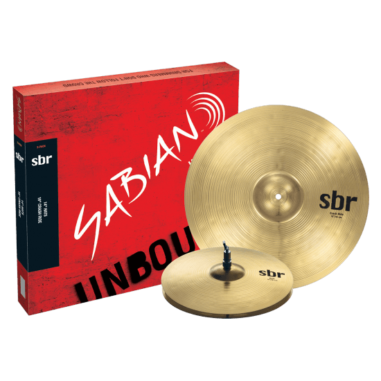 SBR 2-Pack Crash-ride 18'' + Hi-hats 14''