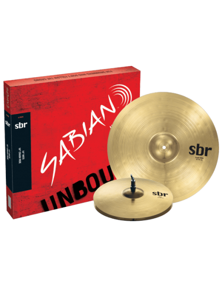 SBR 2-Pack Crash-ride 18'' + Hi-hats 14''