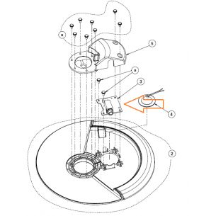 5100024129 - Connecteur jack JACK SENSOR ASSY pour CY-5
