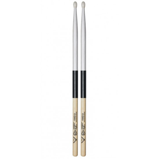VEPP5AN - Baguettes de Batterie Hickory Extended PLAY PWR 5A NY-TIP STICKS
