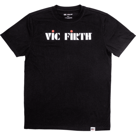 Vic Firth YVIC PTS20LOGOXL - Black Logo Tee XL