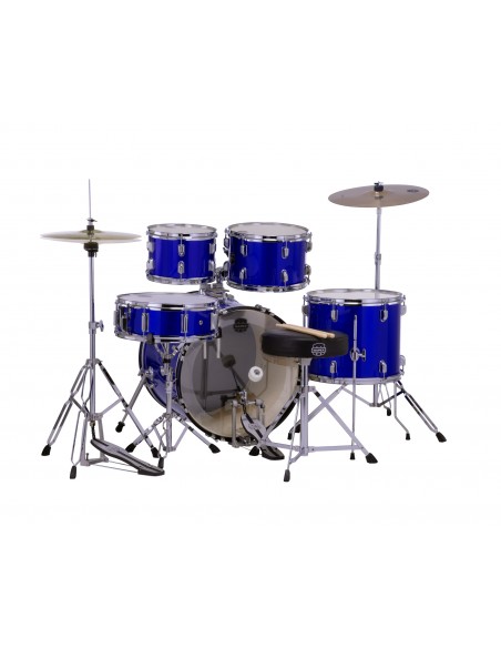 CM5044FTCIB Comet Fusion 20 5F Bleu Indigo Complete Avec Hardware, Siege Et Cymbales