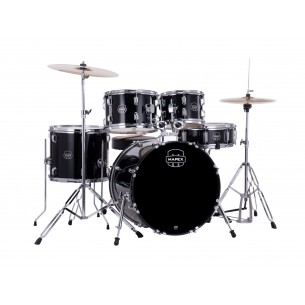 CM5044FTCDK Comet Fusion 20 5F Noir Complete Avec Hardware, Siege Et Cymbales