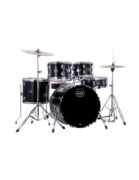CM5044FTCDK Comet Fusion 20 5F Noir Complete Avec Hardware, Siege Et Cymbales