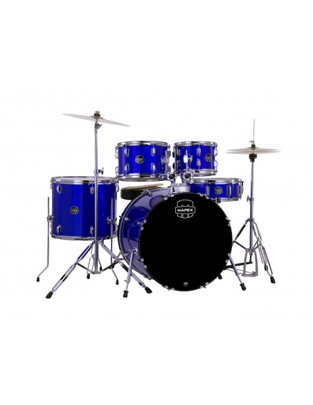 CM5294FTCIB Comet Stage 22 5F Bleu Indigo Complete Avec Hardware, Siege Et Cymbales