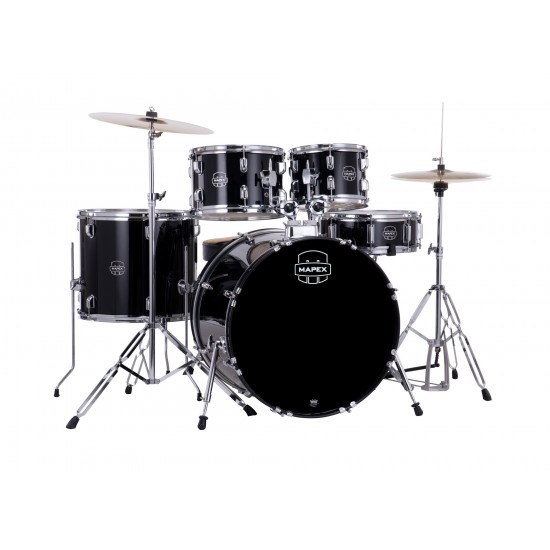 CM5294FTCDK Comet Stage 22 5F Noir Complete Avec Hardware, Siege Et Cymbales