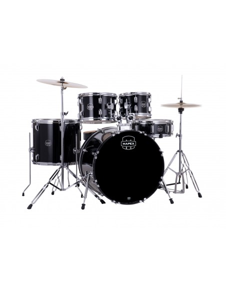 CM5294FTCDK Comet Stage 22 5F Noir Complete Avec Hardware, Siege Et Cymbales