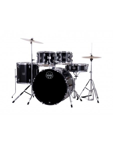 CM5294FTCDK Comet Stage 22 5F Noir Complete Avec Hardware, Siege Et Cymbales