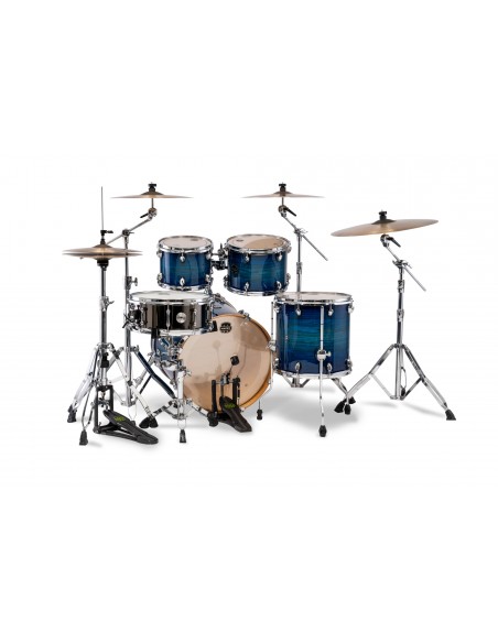 AR504SVNJ Batterie Armory Fusion 5 Fûts, Bouleau Et Érable, Sans Accessoires, Blue Wave