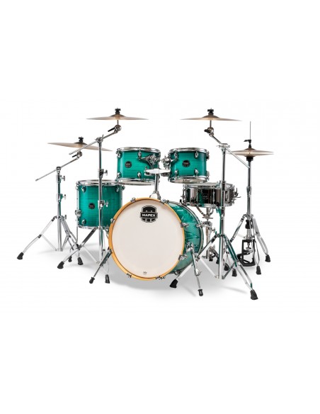 AR504SVJO Batterie Armory Fusion 5 Fûts, Bouleau Et Érable, Sans Accessoires, Jade Stone