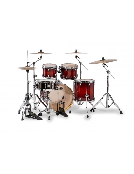 AR504SVNR Batterie Armory Fusion 5 Fûts, Bouleau Et Érable, Sans Accessoires, Red Onyx