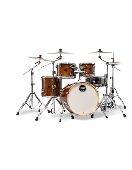 AR504SVWJ Batterie Armory Fusion 5 Fûts, Bouleau Et Érable, Sans Accessoires, Roasted Chesnut