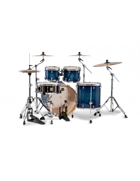 AR529SVNJ Batterie Armory Stage 22, 5 Fûts, Bouleau Et Érable, Sans Accessoires, Blue Wave