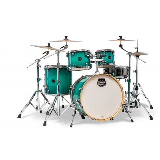 AR529SVJO Batterie Armory Stage 22, 5 Fûts, Bouleau Et Érable, Sans Accessoires, Jade Stone